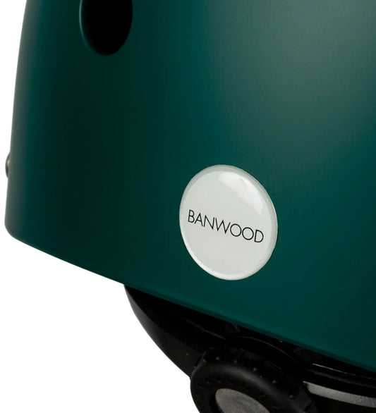Banwood Fietshelm - Classic+ - Donkergroen - Banwood - OneSize - Fietshelmen