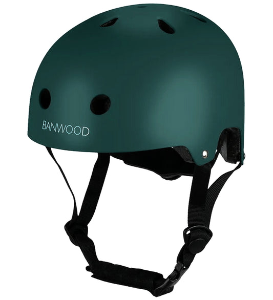 Banwood Fietshelm - Classic+ - Donkergroen - Banwood - OneSize - Fietshelmen