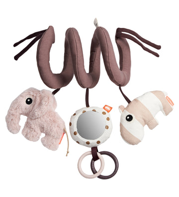 Done by Deer Activiteiten Spiraal - Poeder - Done by Deer - OneSize - Activiteitenspeelgoed