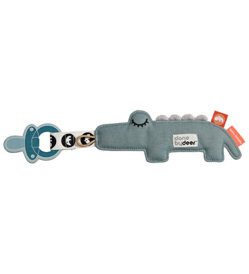 Done by Deer Speenketting - Cozy - Croco - Done by Deer - OneSize - Speenkettingen