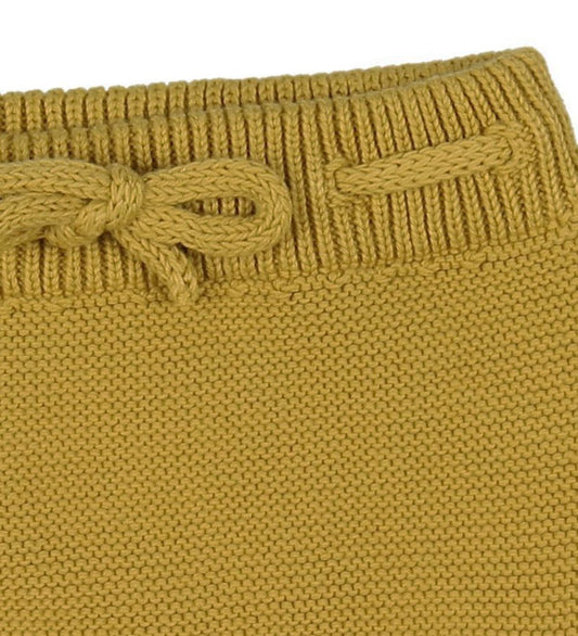 Condor Babyshort - Gebreid - Donker Okergeel - Condor - 68 - Babyshorts