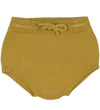 Condor Babyshort - Gebreid - Donker Okergeel - Condor - 68 - Babyshorts