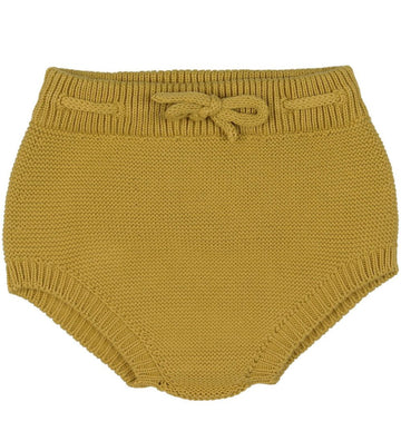 Condor Babyshort - Gebreid - Donker Okergeel - Condor - 68 - Babyshorts