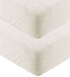 Cocoon Company Hoeslaken - 2-pack - Wieg - 40x80/84 cm - Naturel - Cocoon Company - OneSize - Hoeslaken
