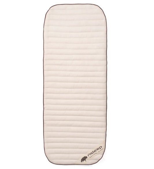 Nsleep Kinderwagenmatras - 36x96 cm - Kapok - Nsleep - OneSize - Matrassen