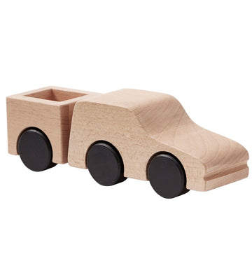 Kids Concept Houten Auto - 19 cm - Aiden - Ophalen - Kids Concept - OneSize - Auto´s