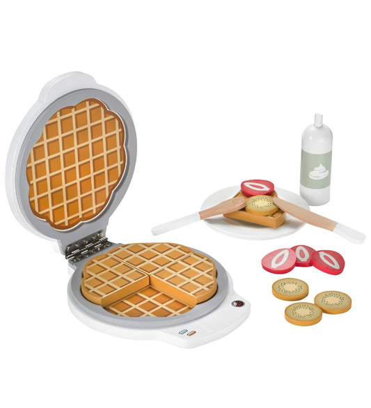Kids Concept Speelgoedeten - Bistro - Wafelijzer m. Accessoires - Kids Concept - OneSize - Speelgoedeten
