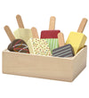 Kids Concept Speelgoedeten - 7 stk - Bistrot - Ijslolly's - Kids Concept - OneSize - Speelgoedeten