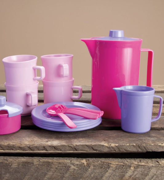 Dantoy My Klein Princess Koffieservies - 17 Onderdelen - Dantoy - OneSize - Speelgoedeten
