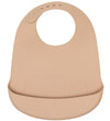 We Might Be Tiny Slabbetjes - 2-pack - Silicone - Beige/Rust - We Might Be Tiny - OneSize - Slabbetjes