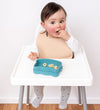 We Might Be Tiny Slabbetjes - 2-pack - Silicone - Beige/Rust - We Might Be Tiny - OneSize - Slabbetjes