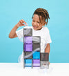 Connetix Magneetset - 61 Onderdelen - Ballenbaan Galaxy Pakket - Connetix - OneSize - Magnetisch speelgoed
