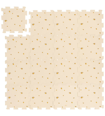 Konges Sløjd Puzelmat - Schuim - 115x115 cm - Lemon - Konges Sløjd - OneSize - Puzelmatten