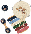 Konges Sløjd Muziekinstrumenten Set - Beige/Blauw m. Teddy Bear - Konges Sløjd - OneSize - Muziekinstrumenten