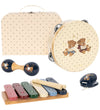 Konges Sløjd Muziekinstrumenten Set - Beige/Blauw m. Teddy Bear - Konges Sløjd - OneSize - Muziekinstrumenten