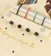 Konges Sløjd Guitar - Beige/Blauw m. Teddy Bear - Konges Sløjd - OneSize - Muziekinstrumenten
