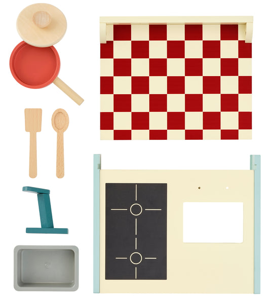 Kids Concept Speelkeuken - Draagbaar - Kids Concept - OneSize - Speelkeukens