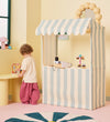 Kids Concept Marktkraam - 125 cm - Light Teal - Kids Concept - OneSize - Speeltenten