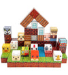 Speelgoed Stad Tilda's magnetische blokken - Boerderij - Toys by Tildas - OneSize - Magnetisch speelgoed
