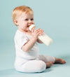 Hevea Babyflesje - 240 ml - 2-pack - Wit/Glas - Hevea - OneSize - Babyflesjes