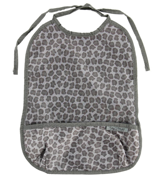 Smallstuff Slab met voedselopvanger - Lang - Leopard - Smallstuff - OneSize - Slabbetjes