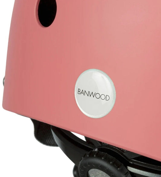 Banwood Fietshelm - Classic+ - Coral - Banwood - OneSize - Fietshelmen