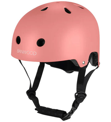 Banwood Fietshelm - Classic+ - Coral - Banwood - OneSize - Fietshelmen