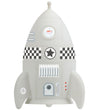 A Little Lovely Company Lamp - 20 cm - Raket - A Little Lovely Company - OneSize - Nachtlampen
