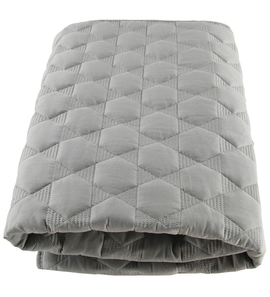 Smallstuff Speelmat - 100x100 - Gewatteerd - Lichtgrijs - Smallstuff - OneSize - Speelmaten