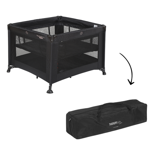 Box/Campingbed Titanium Baby Smart Mason 100x100 Black