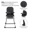 Kinderstoel Novi Mila Black Melange
