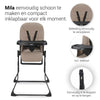 Kinderstoel Novi Mila Sand Melange