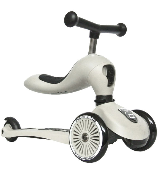 Scoot and Ride Highway Kick 1 - Ash - Scoot and Ride - OneSize - Steps