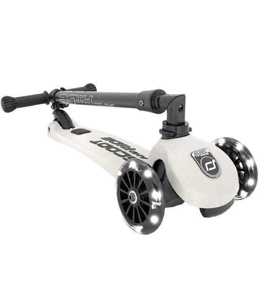 Scoot and Ride Highway Kick 3 - LED - Ash - Scoot and Ride - OneSize - Steps