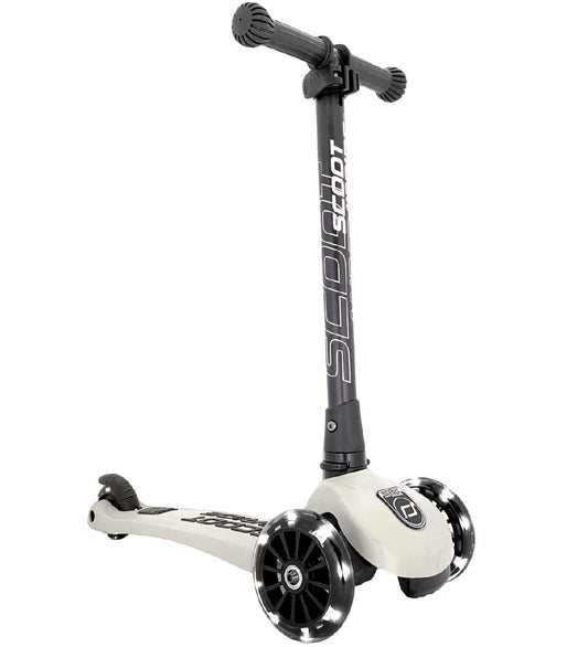Scoot and Ride Highway Kick 3 - LED - Ash - Scoot and Ride - OneSize - Steps