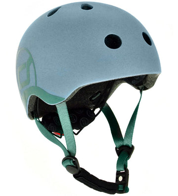 Scoot and Ride Fietshelm - Steel - Scoot and Ride - 45-51 cm - Fietshelmen