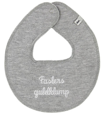 Pippi Babyslabbetje - Rond - Snellers Goudnuggets - Grijs - Pippi Baby - OneSize - Kwijlsjaaltjes