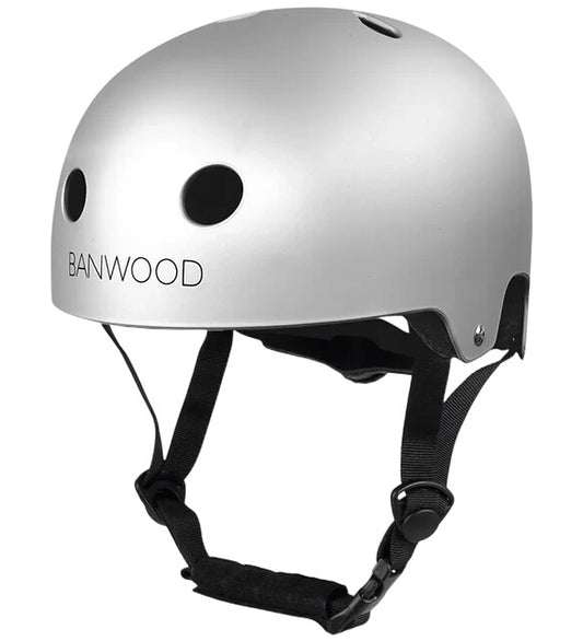 Banwood Fietshelm - Classic+ - Chrome - Banwood - OneSize - Fietshelmen