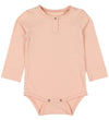 Fixoni Romper l/s - Elemental - Cameo Rose - Fixoni - 68 - Rompers Lange Mouw