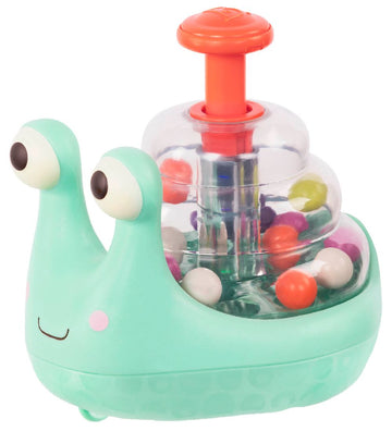 B. toys Activiteitenspeelgoed - Escar Goooow Slak - Mint - B. toys - OneSize - Activiteitenspeelgoed