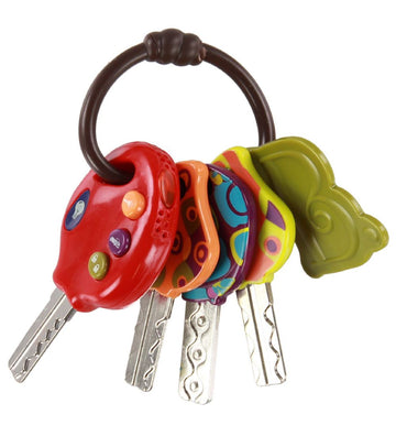 B. toys Speelgoedsleutels - LucKeys - Rood - B. toys - OneSize - Activiteitenspeelgoed
