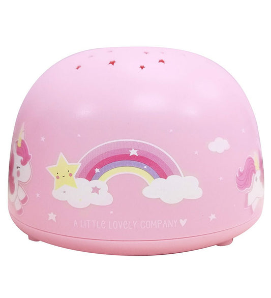 A Little Lovely Company Projectielamp - 14x9 - Unicorn - A Little Lovely Company - OneSize - Nachtlampen