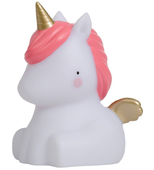 A Little Lovely Company Lamp - Limited Edition - 13cm - Unicorn - A Little Lovely Company - OneSize - Nachtlampen