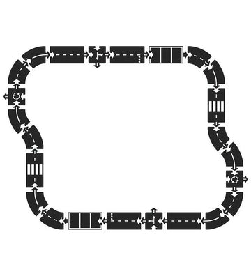 Waytoplay Racebaan - 24 Onderdelen - Highway - Waytoplay - OneSize - Racebanen