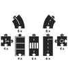 Waytoplay Racebaan - 40 Onderdelen - King of the Road - Waytoplay - OneSize - Racebanen