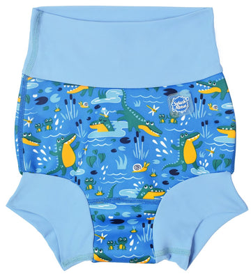 Splash About Zwemluier - Happy Nappy - Crocodile Swa - Splash About - 2-3 jaar (92-98) - Zwemluiers