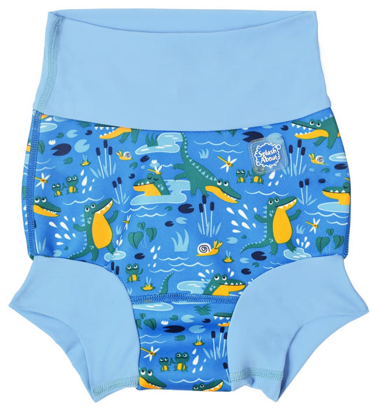 Splash About Zwemluier - Happy Nappy - Crocodile Swa - Splash About - 2-3 jaar (92-98) - Zwemluiers