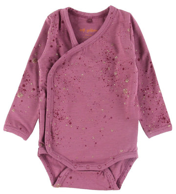 Soft Gallery Wikkelromper l/s - Niki - Mini Splash - Renaissance - Soft Gallery - 1 jaar (80) - Rompers Lange Mouw