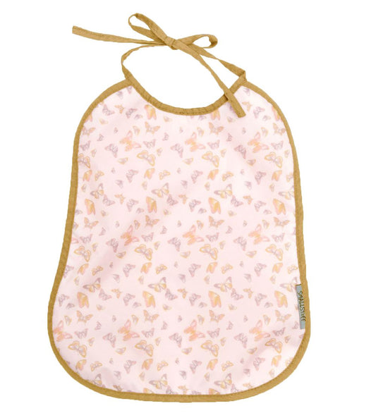 Smallstuff Slabbetjes - Large - Roze m. Vlinders - Smallstuff - OneSize - Slabbetjes