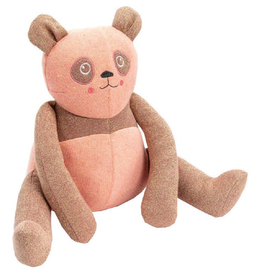 Smallstuff Kinderwagenkussen - 40 cm - Panda - Powder - Smallstuff - OneSize - Kinderwagenkussen